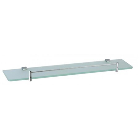Dawn Kitchen & Bath Products Dawn Kitchen & Bath 8210S 24 in. Bathroom Shelf - Satin Nickel 8210S